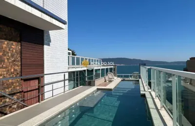 Olimpia residencial cobertura vista mar com piscina praia bombinhas sc
