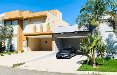 Linda residencia de 3 suítes no cond. campos do conde i