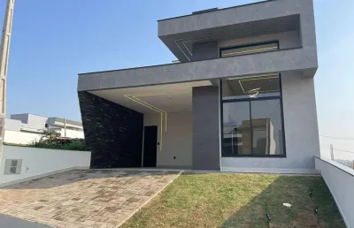 Casa térrea c/ pisicina de 140m² de área construída, localizada no condomínio reserva ipanema!