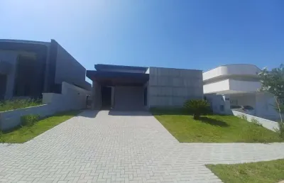 Casa térrea com 3 suítes e piscina no condomínio alphaville nova esplanada 4