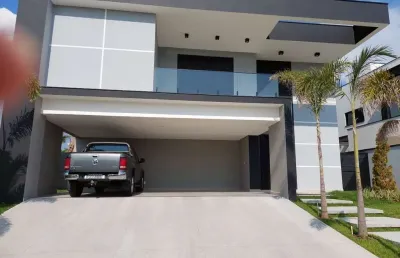 Excelente sobrado no condomínio  alphaville nova esplanada 3 com 370m².