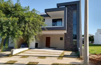 Lindo sobrado no condomínio terras de são francisco com  200m².