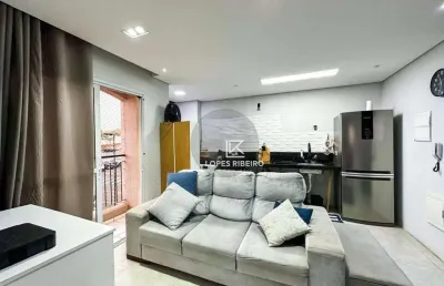 Apartamento com 2 dormitórios à venda, 55 m² por r$ 270.000,00 - candido bertine - santa bárbara d'oeste/sp