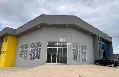 Salão para alugar, 320 m² por r$ 8.000,00/mês - jardim das laranjeiras - santa bárbara d'oeste/sp