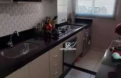 Apartamento com 2 dormitórios à venda, 50 m² por r$ 222.000,00 - parque residencial santa inês - santa bárbara d'oeste/sp