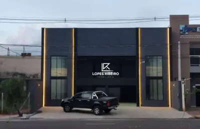 Salão para alugar, 348 m² por r$ 8.000,00/mês - terras de santa bárbara - santa bárbara d'oeste/sp