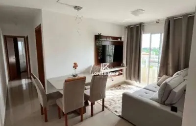 Apartamento com 2 dormitórios à venda, 46 m² por r$ 280.000 - jardim alphacenter - santa bárbara d'oeste/sp