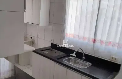 Apartamento com 2 dormitórios à venda, 46 m² por r$ 125.000 - balneário salto grande - americana/sp