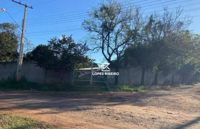 Terreno para alugar, 1000 m² por r$ 1.200,00/mês - chácara santa paula - limeira/sp