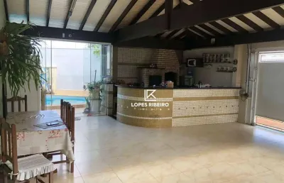 Casa com 3 dormitórios para alugar, 250 m² por r$ 5.700/mês - jardim souza queiroz - santa bárbara d'oeste/sp