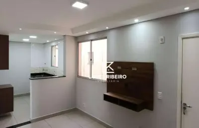 Apartamento com 2 dormitórios à venda, 49 m² por r$ 180.000 - residencial parque alabama - americana/sp