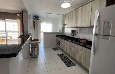 Apartamento com 3 dormitórios à venda, 152 m² por r$ 1.100.000,00 - vila assunção - praia grande/sp