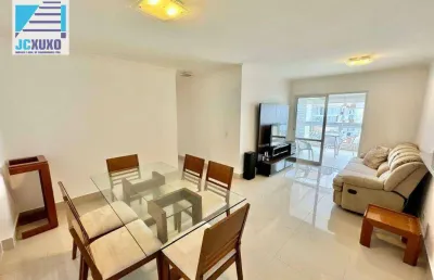 Apartamento com 3 dormitórios à venda, 130 m² por r$ 1.250.000 - boqueirão - praia grande/sp