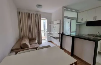 Apartamento no jardim paulista mobiliado: 2 dorm | 1 vaga | 54 m² úteis