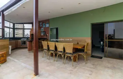 Cobertura duplex a venda no paraíso: 3 suítes | 4 vagas | 417 m² úteis