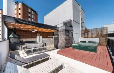Cobertura duplex no morumbi | 1 suíte | 3 vagas | 140 m² úteis