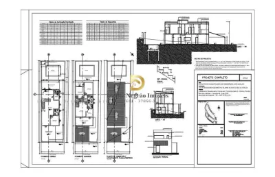 Casa com 3 quartos à venda na rua dos jatobás, 163, portais (polvilho), cajamar por r$ 541.000