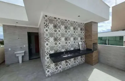 Cobertura com 5 quartos à venda, 180 m² por r$ 750.000 - heliópolis - belo horizonte/mg