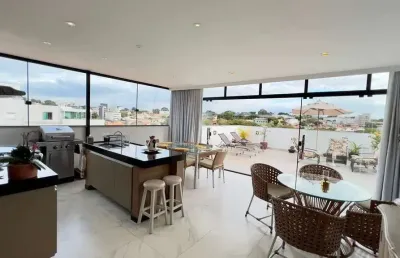 Cobertura com 4 quartos à venda por r$ 1.780.000 - itapoã - belo horizonte/mg