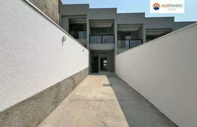 Casa geminada com entrada independente com 2 quartos à venda, 66 m² por r$ 399.000 - jardim guanabara - belo horizonte/mg