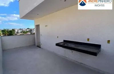 Cobertura com 3 quartos à venda por r$ 530.000 - santa branca - belo horizonte/mg
