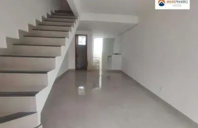 Casa duplex com entrada independente com 2 quartos sendo 01 com suite à venda, 88 m² por r$ 406.000 - piratininga (venda nova) - belo horizonte/mg