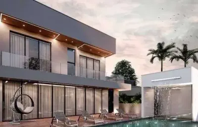 Casa com 5 quartos à venda, 349 m² por r$ 3690.000,00 - condominio alphaville - vespasiano/mg