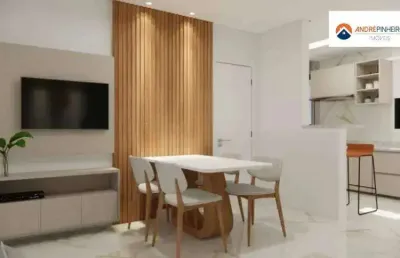 Apartamento com 02 quartos sendo 01 com suite a venda, 39,85m² no valor de r$ 329.000,00 no bairro santa monica