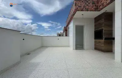 Cobertura com 2 quartos à venda, 87 m² por r$ 469.000 - visconde do rio branco - belo horizonte/mg