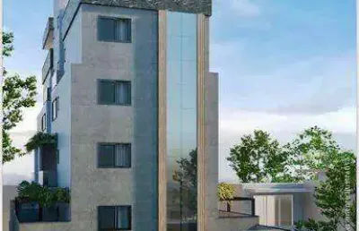 Apartamento de alto padrão à venda em construção – 3 quartos, 1 suíte com closet, 2 vagas – itapoã- bh/mg