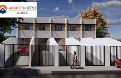 Casa duplex com entrada independente com 02 quartos sendo 02 com suite, 67,17m² no valor de 450.000,00 no bairro santa monica