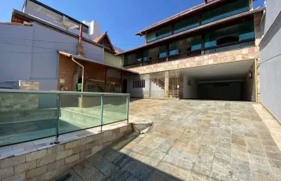 Alugo casa com 9 quartos e 8 banheiros , 441 m² por r$ 8.500,00 dona clara - belo horizonte/mg