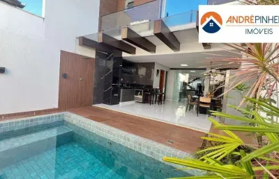 Casa espetacular com 3 quartos (2 suítes) e piscina aquecida – vila clóris | 230m² construídos
