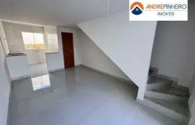 Casa geminada com 2 suítes à venda – 95m² – bairro rio branco – venda nova/bh