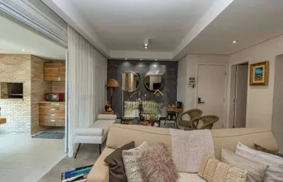 Apartamento com 3 dormitórios à venda, 113 m² por r$ 990.000,00 - alphaville - campinas/sp