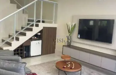 Casa com 4 dormitórios à venda, 211 m² por r$ 1.370.000 - alphaville - campinas/sp