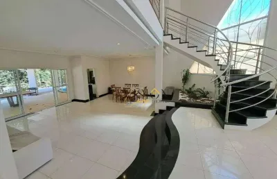 Casa com 4 dormitórios para alugar - alphaville - campinas/sp