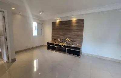 Apartamento com 2 dormitórios para alugar, 65 m² por r$ 4.829/mês - mansões santo antônio - campinas/sp