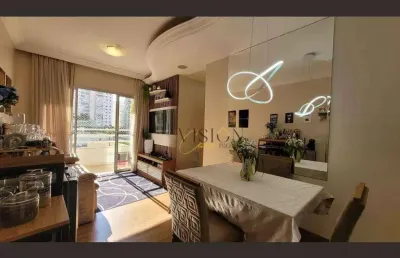 Apartamento com 3 dormitórios à venda, 79 m² por r$ 540.000,00 - chácara primavera - campinas/sp