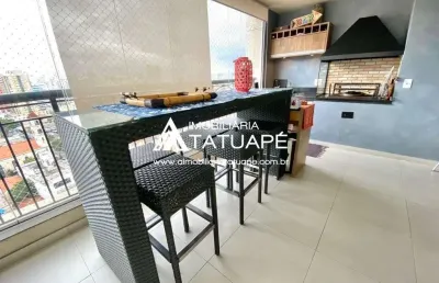 Apartamento com 3 quartos à venda na rua azevedo soares, 2315, vila gomes cardim, são paulo, 172 m2 por r$ 1.990.000