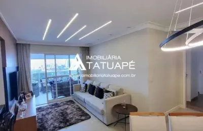 Apartamento com 3 quartos à venda na rua vale formoso, 80, chácara santo antônio (zona leste), são paulo, 118 m2 por r$ 1.490.000