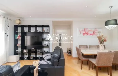 Apartamento com 3 quartos à venda na rua professor pedreira de freitas, 372, tatuapé, são paulo, 156 m2 por r$ 1.385.000