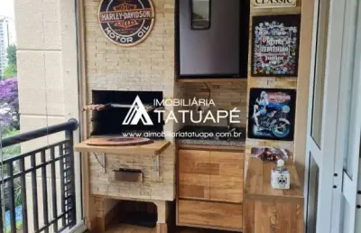 Apartamento com 3 quartos à venda na rua francisco zicardi, 44, tatuapé, são paulo, 129 m2 por r$ 1.060.000