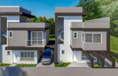 Casa com 3 quartos à venda na rua luiz delfino, portão, curitiba, 122 m2 por r$ 749.000