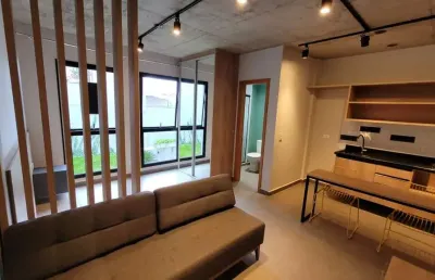 Apartamento com 1 quarto à venda na rua trajano reis, são francisco, curitiba, 25 m2 por r$ 360.000