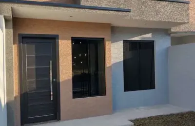 Casa com 2 quartos à venda na rua francisco rasphael di lascio, tatuquara, curitiba, 43 m2 por r$ 309.000