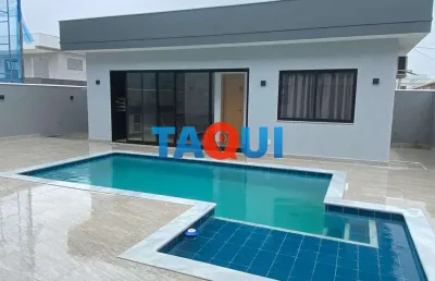 Casa alto padrão, 3 suítes, área gourmet, piscina -  alphaville, cabo frio - rj