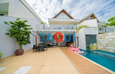 Casa triplex alto padrão condomínio rio mar barra da tijuca, rio de janeiro - rj