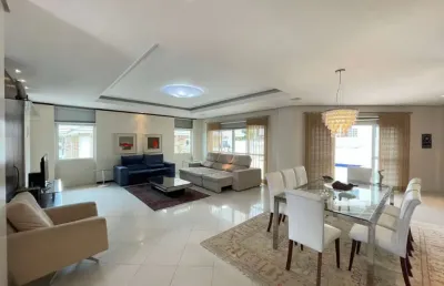 Casa em condomínio fechado com 4 quartos à venda na rodovia haroldo soares glavan, --, cacupé, florianópolis por r$ 3.700.000
