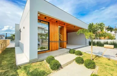 Casa com 3 quartos à venda na rua das cambiúnas, --, pedra branca, palhoça por r$ 1.890.000